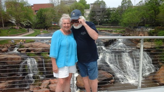 Falls Park, downtown Greenville